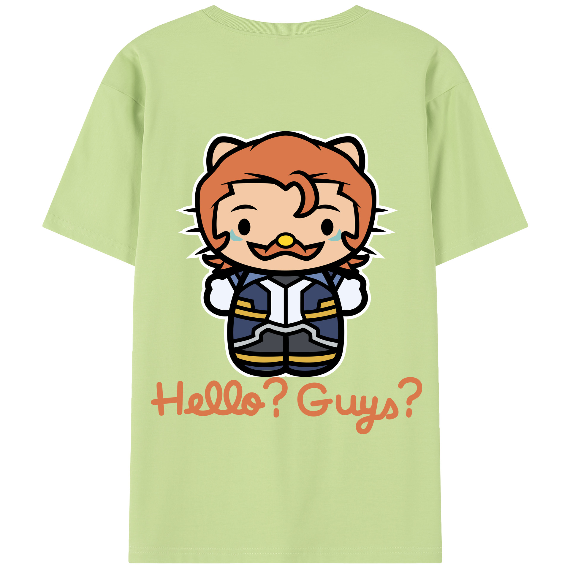 （画像用） Hello Kitty ハローキティ 綿100％半袖Tシャツ（背面プリント）